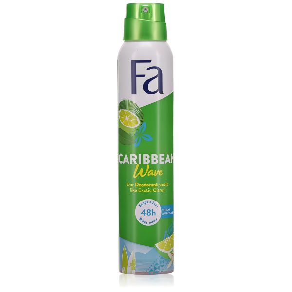 Fa Caribbean Wave Exotic Citrus Body Spray