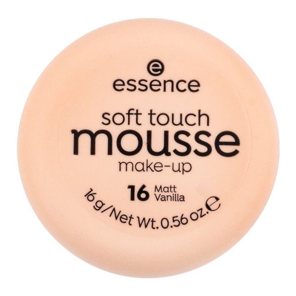 Essence Soft Touch Mousse Make-Up- 16 Matt Vanilla