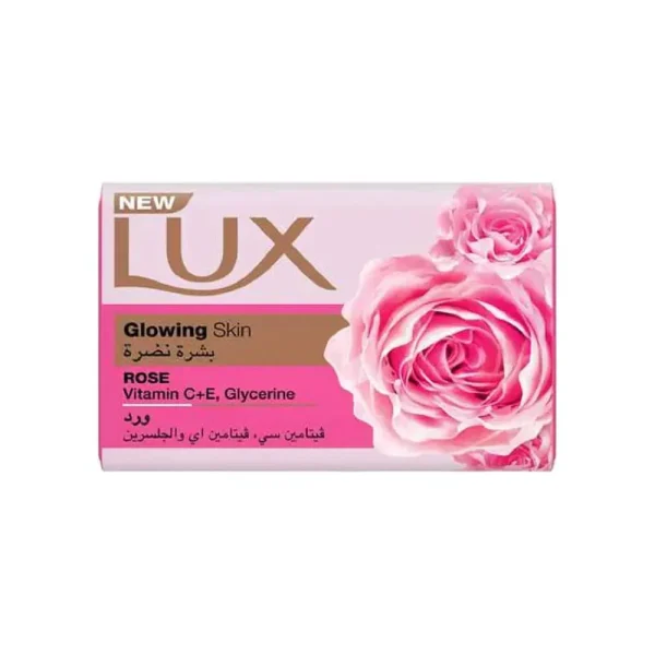 Lux Glowing Skin Rose Soap