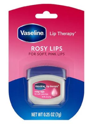 Vaseline Rosy Lips balm tin