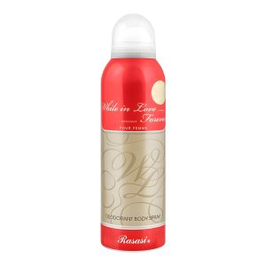 Rasasi While In Love Forever Deodorant Spray for Women