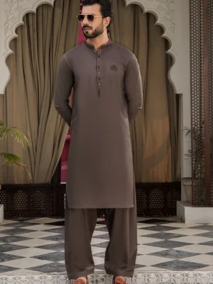 “Riwaj EG-1646 semi-stitched premium formal suit”