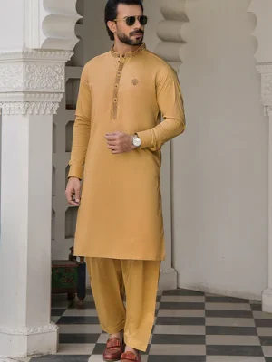 “Riwaj EG-1648 semi-stitched premium formal suit”