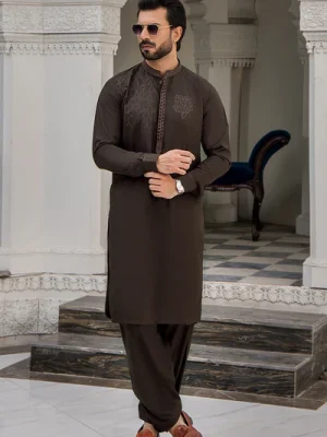 EG-1658 Semi-Stitched Suit by Riwaj