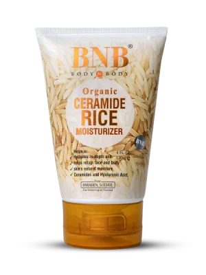 bnb rice ceramide moisturizer 120ml jar