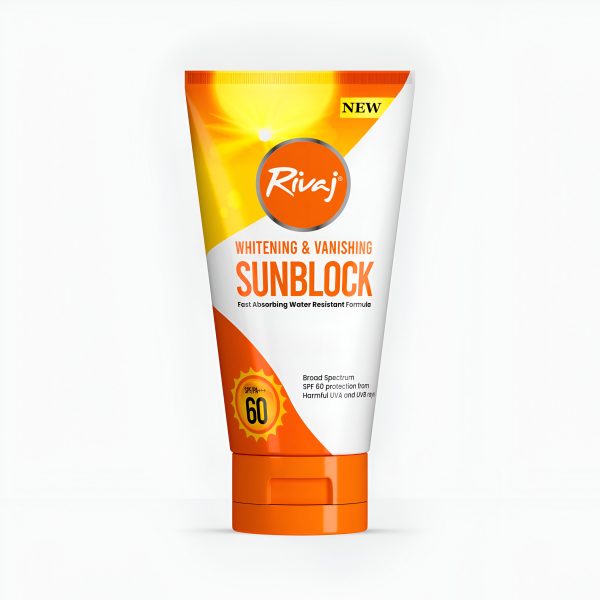Rivaj Sunblock Whitening Vanishing SPF 60