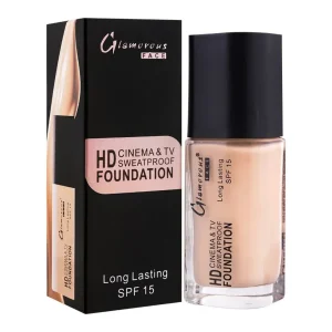 Glamorous Face HD Liquid Foundation 01A Ivory