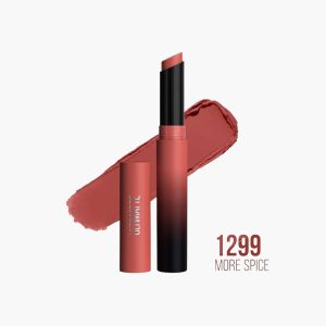 Maybelline New York Color Sensational Ultimatte Matte Lipstick – 1299 More Spice