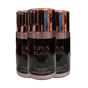 Opus Black – Seductive Body Spray for Women