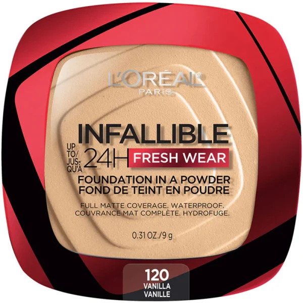 L'Oréal Infallible 24H Powder – 120 Vanilla