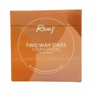 Rivaj Two Way Cake Foundation Mineral Powder