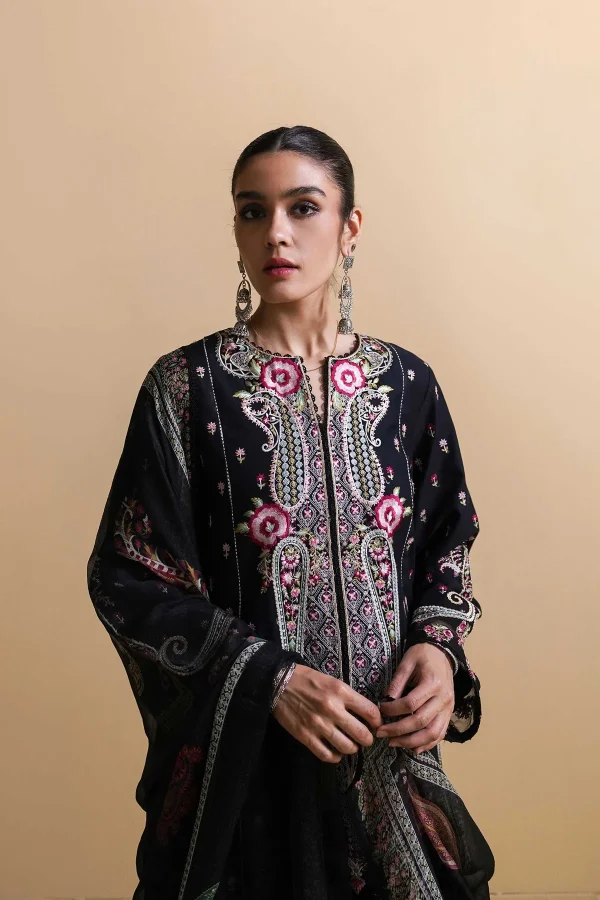 Zara Shahjahan D22 Ayla‑B – Embroidered 3‑Piece Eid Luxury Lawn Suit