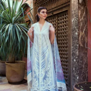 Sobia Nazir Design 8A – Luxury Lawn 2020 Unstitched Suit