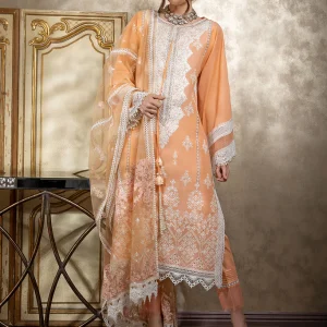 Sobia Nazir Design 1A Luxury Lawn 2021 – Unstitched Embroidered 3-Piece Suit