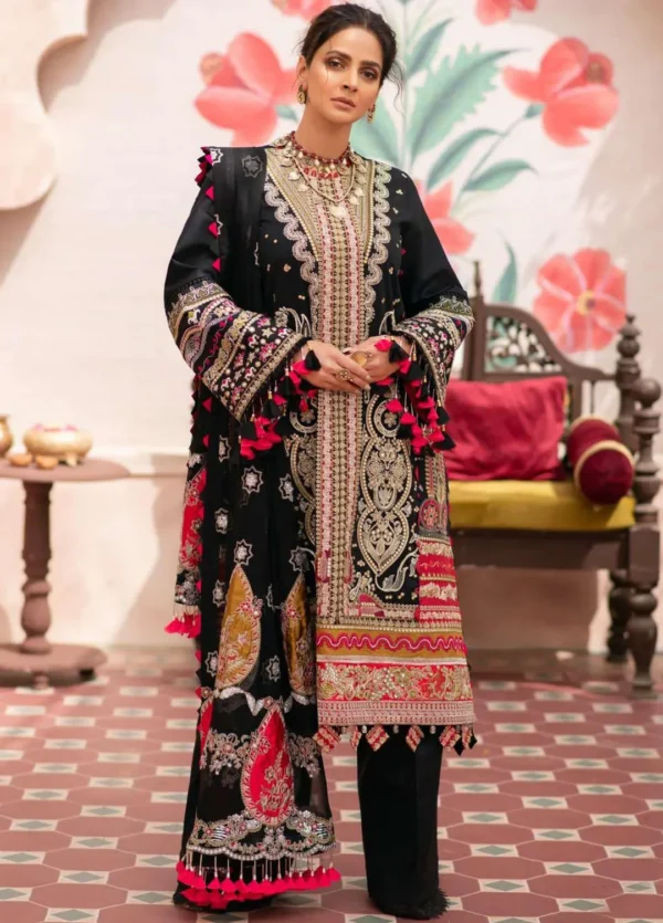 Maryam Hussain Embroidered Lawn Suit- Festive Lawn '21