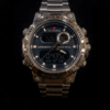 Naviforce Silver Dual Display Chronograph Sports Watch – Waterproof WR 3ATM